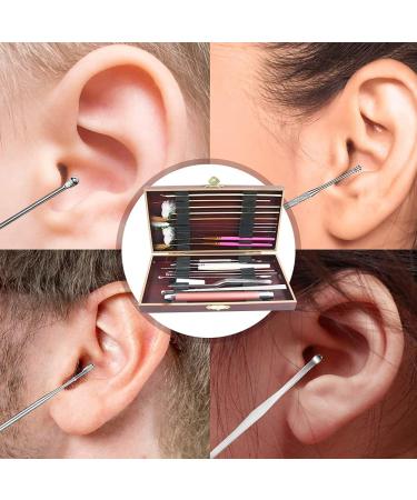 20Pcs Earwax Removal Kit for Adults and Children - Luminous Ear Picks and Brushes for Effective Ear Cleaning - Buy Online on GoSupps.com
