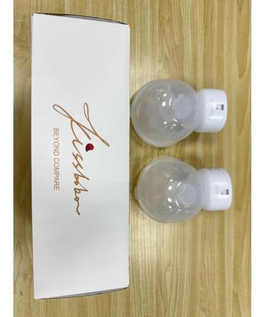 Portable Electric Double Milk Pump - Ultra Silent 9 Levels & 3 Modes with LED Display - Free Hands 19mm & 21mm Flanges (White 2PCS) - International Shipping Available - Buy Online on GoSupps.com