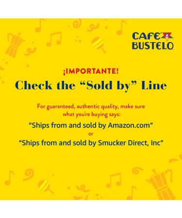 Buy Cafe Bustelo Espresso Dark Roast Coffee - 10 Capsules (0.17 oz Each) | Rich Flavor & Aroma - Buy Online on GoSupps.com