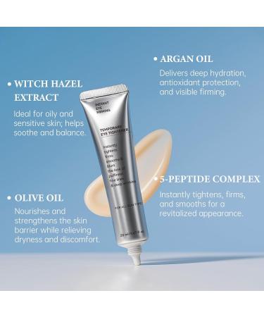 Instant Eye Tightener Perfection Firming Lift Cream Temporary Eye Tightener for Under Eye Bags Puffiness Fine Lines & Wrinkles Firms and Smooths for All Skin Types 0.67 oz (Silver 2 Pack) - Buy Online on GoSupps.com