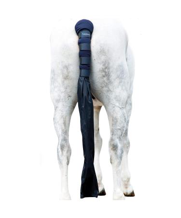 Shires Padded Tail Guard With Bag Navy - Buy Online on GoSupps.com
