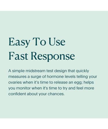 Natalist Ovulation Tests Kit for Women - Accurate Fertility Predictor for Planning a Baby - 10 Count - Buy Online on GoSupps.com