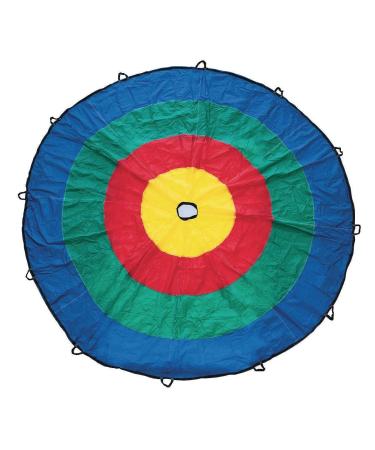 S&S Worldwide 12' Institutional Play Parachute - High-Quality Target Design - Buy Online on GoSupps.com