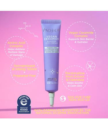 Pacifica Vegan Ceramide Eye Cream For Women 0.5 oz Cream - Buy Online on GoSupps.com
