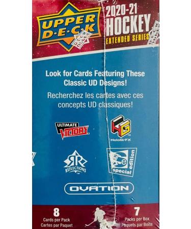 2020/21 Upper Deck Extended Series NHL Hockey Blaster Box - 7 Packs | Young Guns Rookie Cards - Buy Online on GoSupps.com
