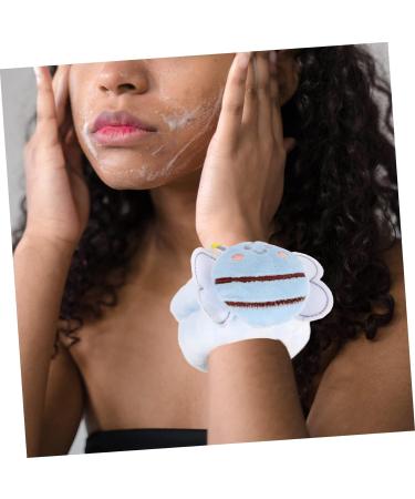 FRCOLOR 4pcs Face Wash Wristband Plush Hair Scrunchies Elastic Makeup Towel Adjustable Hair Band Elastic Scrunchy Ties Absorbent Wristbands Wash Arm Towel Flannel Elasticity South Korea - Buy Online on GoSupps.com