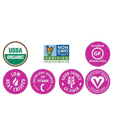 Rhythm Superfoods Crunchy Broccoli Bites - White Cheddar & Parmesan - Organic, Non-GMO, Vegan & Gluten Free Snacks - 1.4oz (Pack of 8) - Buy Online on GoSupps.com