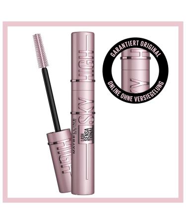 Buy Maybelline New York Lash Sensational Sky High Mascara - Very Black (7.2ml & 9.6ml 2 Pack) for Ultra Long Eyelashes | International Shipping Available - Buy Online on GoSupps.com