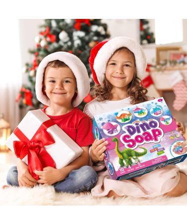 XXTOYS Dino Soap Making Kit - Educational STEM Gift for Kids 4-6 - Dinosaur Soap Crafts & Science Experiments - Fun Activity for Boys & Girls - Buy Online on GoSupps.com