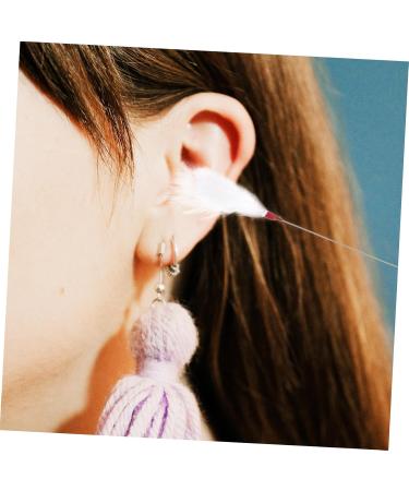 FRCOLOR Multipurpose Ear Cleaning Kit Disposable Ear Tools with Bamboo Plume Materials for Daily Use Travel Wax Removal Accessories for Adults - Buy Online on GoSupps.com