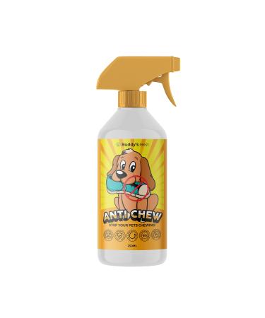 BUDDY'S BEST Anti Chew Spray For Puppies & Dogs | Stop Chewing Training Spray For Dogs | Deters Chewing & Biting | Fast Acting Effective | 250ml - Buy Online on GoSupps.com