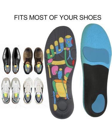 Kadimendium Magnetic Insoles for Pain Relief & Massage | Skin-Friendly Acupressure Shoe Inserts for Flat Feet - Washable for Men & Women (M Code) - Buy Online on GoSupps.com