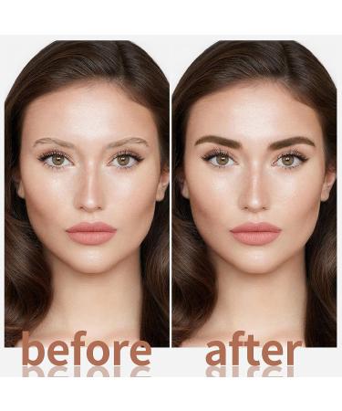Boobeen Eyebrow Powder: 2-Color Palette for Defined Brows - Neutral Eye Makeup - Buy Online on GoSupps.com