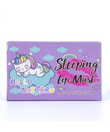 100 Glam Lux Bundle Unicorn Sleeping Lip Mask Set of 4 Overnight Soothing Lip Treatment Exfoliating & Hydrates Lips Diminishes Fine Lines Lip Care For Women Girls Teens - Buy Online on GoSupps.com