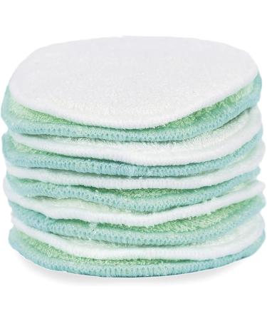 pandoo | Pack of 10 washable bamboo makeup remover pads | reusable makeup remover pad | makeup remover wipe | eco-friendly - Buy Online on GoSupps.com