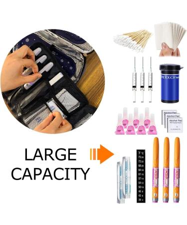 Festaum Diabetic Cooler Travel Case | Insulated Medication Bag with Ice Packs | Diabetes Travel Case in Gray - Buy Online on GoSupps.com