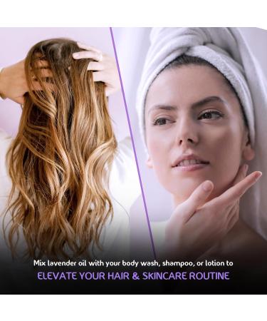 ORIENTLEAF Lavender Essential Oil with Dropper Pure and Natural Organic Lavender Essential Oil for Skin Massage Aromatherapy DIY Care 4.0 Fl Oz - Buy Online on GoSupps.com