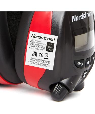 Noise Reduction Hearing Protection Headphones with FM Radio - NRR 25dB - Ideal for Garden Work Motorcycle & Construction Sites - Buy Online on GoSupps.com