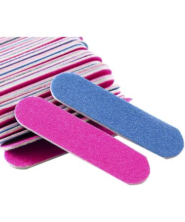 Tyatocepy 300 Pieces Nail Files Double Colour Mini Buffer Sanding 180/240 Disposable Manicure Tools - Buy Online on GoSupps.com