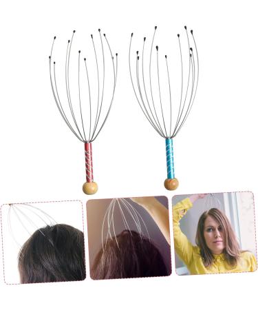 Buy Healvian 6 STK Stainless Steel Hand Massage Devices - Therapeutic Head & Scalp Massager for Total Relaxation | International Shipping Available - Buy Online on GoSupps.com