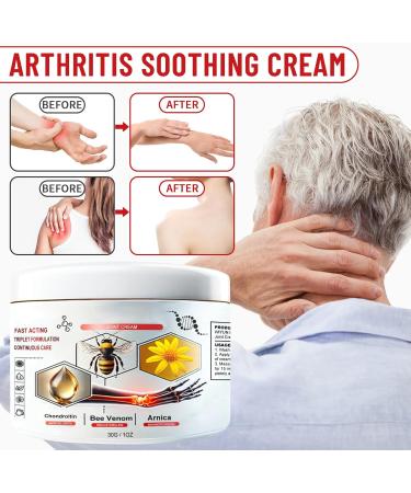 3-Piece Bee Venom Pain Relief Cream Set - 90g Bee Venom Ointment for Joint & Bone Therapy | Effective Arthrosis Treatment - Buy Online on GoSupps.com
