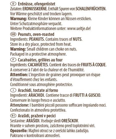  ltje Pur Peanuts - Oven Baked & Unsalted 200g Pack - Premium Quality International Shipping - Buy Online on GoSupps.com