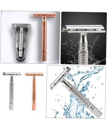 Angoily 4-Piece Razor Tool Gift Box | Stylish Aluminum Alloy Handle | Perfect for Grooming & Shaving - Buy Online on GoSupps.com