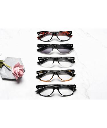 Eyekepper Classic Reading Glasses for Women | 5-Pack +1.50 Strength | Stylish & Versatile Reading Aid - Buy Online on GoSupps.com