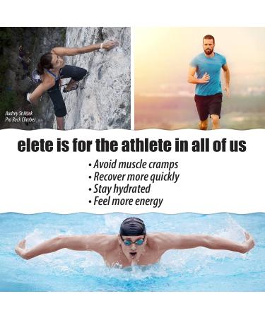 elete Electrolyte Add-in Hydration Drops | Sodium, Magnesium, Potassium & Trace Minerals | Unflavored, All Natural | Leg and Muscle Cramp Relief | Transform Any Drink into a Sports Drink, 8.3oz 8.3 Fl Oz (Pack of 1) - Buy Online on GoSupps.com