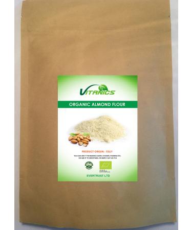 Vitanics High-quality organic almond flour (EU) (1 kg)