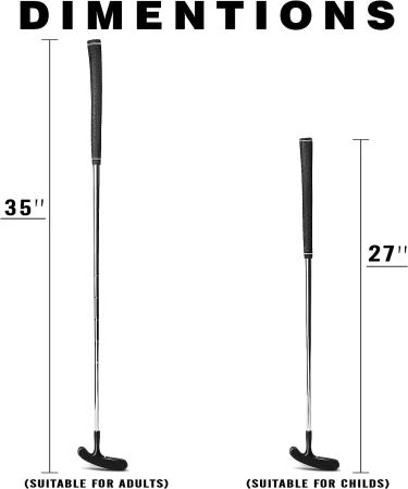 Champkey PRO Golf Putters - Premium Two Way Putter for Putting Training - Buy Online on GoSupps.com
