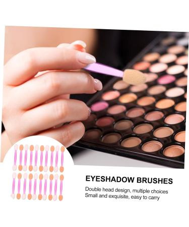 Beavorty 80pcs Sponge Makeup Stick Disposable Makeup Dual Sides Comestic Applicator Eyeshadow Brush 6x1x0.8cm Assorted Color - Buy Online on GoSupps.com