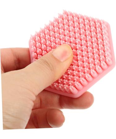 Angoily Silicone Face Brush Facial Brush Silicone Face Exfoliator Facial Cleansing Brush Silicone Skin Care Tools Silicone Face Scrubber Shower Scrubber for Body Silica Gel Scalp Cleanser - Buy Online on GoSupps.com
