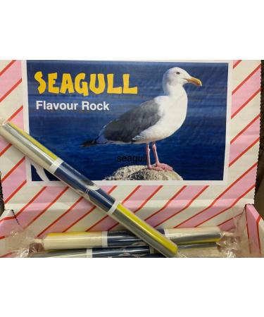 Seagull Flavour Rock As seen on Bargain Brits By The Sea Channel 5 Scarborough Novelty favour sugar stick x3 Sticks - Buy Online on GoSupps.com