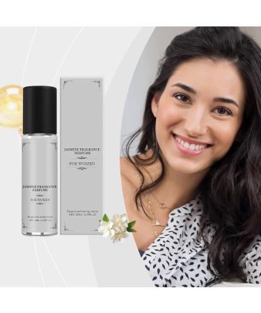 Women's Fragrance Charming Jasmine Perfume Romantic Long Lasting Eau De Parfum Floral Body Mist Suitable for All Skin Types Perfume Gift for Women Net 10ml White - Buy Online on GoSupps.com