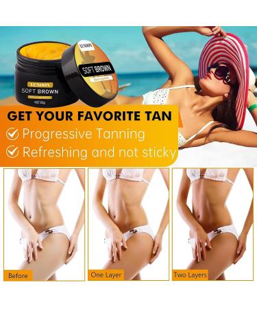 Intensive Tanning Gel 50g - Natural Tan Accelerator with Carrot Oil for Dark Sun-Kissed Skin - 1pc - Buy Online on GoSupps.com