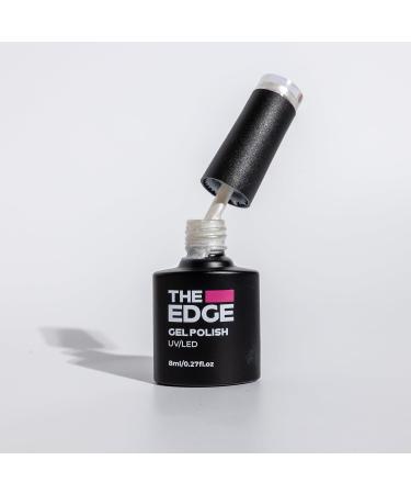 THE EDGE Gel Nail Polish 8ml - The Shimmer French - UV/LED Manicure/Pedicure for Salon & Home Use Highly Pigmented/Long Lasting/2-Coat Coverage - Buy Online on GoSupps.com