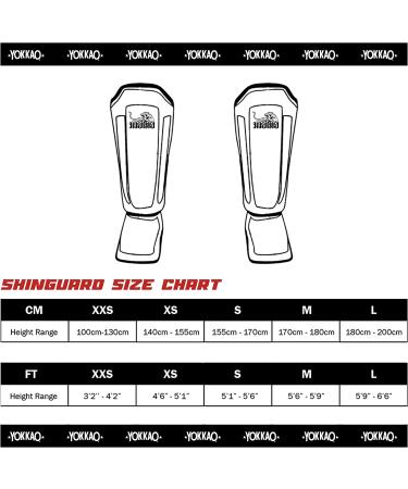 YOKKAO Matrix Muay Thai Kickboxing MMA Shin Guards with Knee Guards Matrix Black Large - Buy Online on GoSupps.com