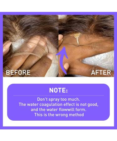 Lace Tint Spray for Wigs Fast-Drying Hiding Lace Concealer for Hair Wigs Natural Finishing Edge Control Hair Color Styling Mist Wigs Long Lasting Travel Size Spray Brown (1 Pcs) 1 Fl Oz (Pack of 1) - Buy Online on GoSupps.com