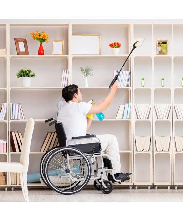 Jellas Reacher Grabber Tool  90 Rotating Head  32" Foldable Claw Grabber with Shoehorn  Reaching Assist Tool for Trash Pick Up  Litter Picker  RGSP01 (Green) - Buy Online on GoSupps.com