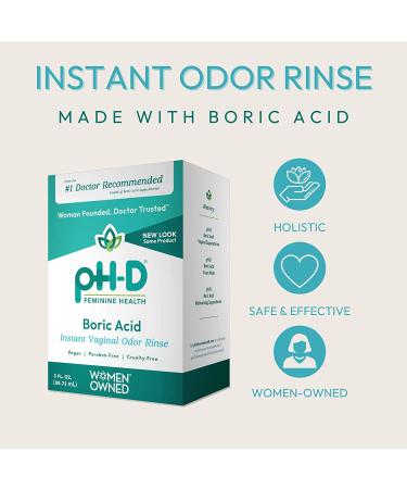 Purify & Refresh with pH-D Feminine Health Odor Rinse - Vegan, Paraben-Free, Cruelty-Free - 3 Fl Oz - Buy Online on GoSupps.com