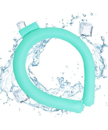 Cooling Neck Wraps | Wearable Cooling Neck Tube for Summer Heat Cooling Neck Wraps for Summer Heat Outdoor Hot Flashes Fever Relief Light Green Medium - Buy Online on GoSupps.com