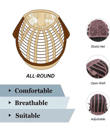 BESUTNG 80s 90s Mullet Wig for Black Women - 22 inch Long Black Synthetic Split Wig with Bangs and Fringe for Cosplay - Buy Online on GoSupps.com