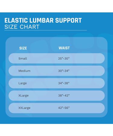Elastic Lumbar Support Belt - Breathable Back Support for Pain Relief | Lightweight Brace with Compressive Pad | International Shipping Available - Buy Online on GoSupps.com