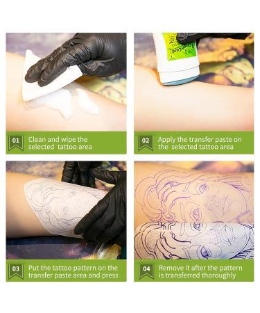 Tattoo Transfer Gel Stick - Antiperspirant Deodorant Cream for Safe and Easy Temporary Tattoo Supplies - Buy Online on GoSupps.com