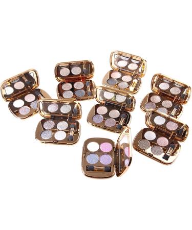 Glitter Eyeshadow Palette Makeup Set 4 Colors Shimmer Eyeshadow Palette Gold Eyeshadow Highly Pigmented Long Lasting Waterproof Sweatproof Professional Nude Eyeshadow Palette Make Up Palettes for Women Warm Natural Neutral Smokey Eye Eyeshadow Palette (6# - Buy Online on GoSupps.com