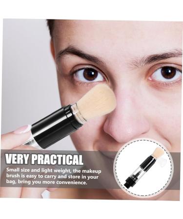 Ipetboom Cosmetics Tools Powder Brush for Loose Powder Blush Brush Spray Applicator Brush Portable Powder Brush Color Highlight Brush Multifunction Plastic Miss Honey Powder Brush - Buy Online on GoSupps.com