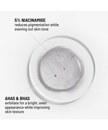 Dr. Brandt Dr. B Lab Brightening Peel Essence - Evens Skin Tone Smooths Skin Texture & Improves Radiance - 3.4 fl oz 3.4 Fl Oz (Pack of 1) - Buy Online on GoSupps.com