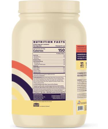 Podium Nutrition Whey Protein Powder - Peanut Butter Crunch - 22 Servings 27g Protein Per Serving - Best International Shipping - Buy Online on GoSupps.com