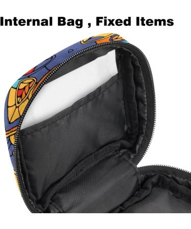 Shop Mandala Psychedelic Henna Menstrual Cup Pocket - Portable Storage for Women & Teens | International Shipping Available - Buy Online on GoSupps.com